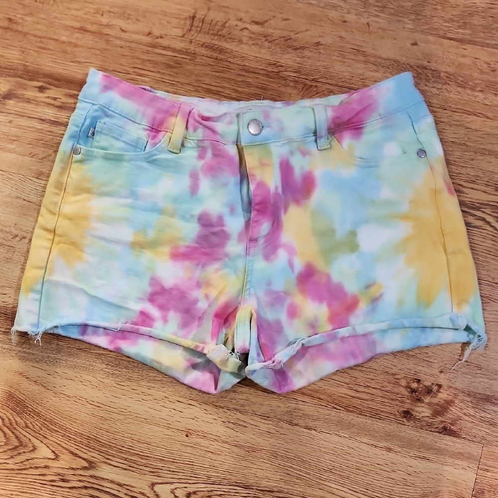 Colorful Tie-Dye Women's Shorts